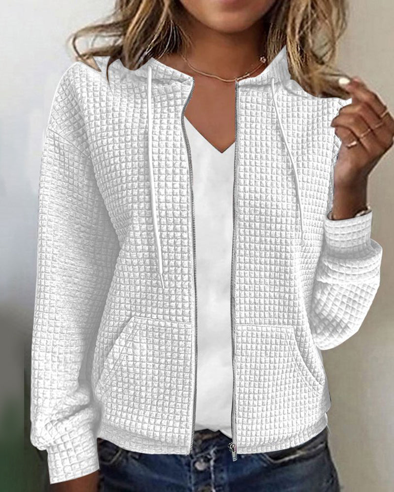 Sandra – Dames Vest Met Capuchon En Rits