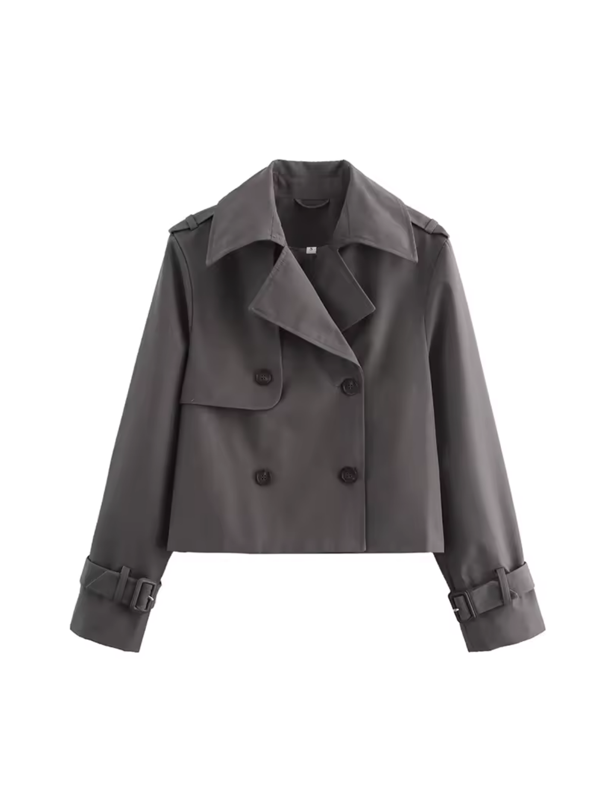 Charlotte – dames trenchcoat met reverskraag en dubbelrijige sluiting