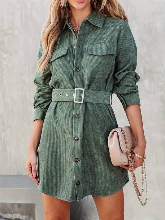 Luna – Mouwloze midi Denim zomer jurk