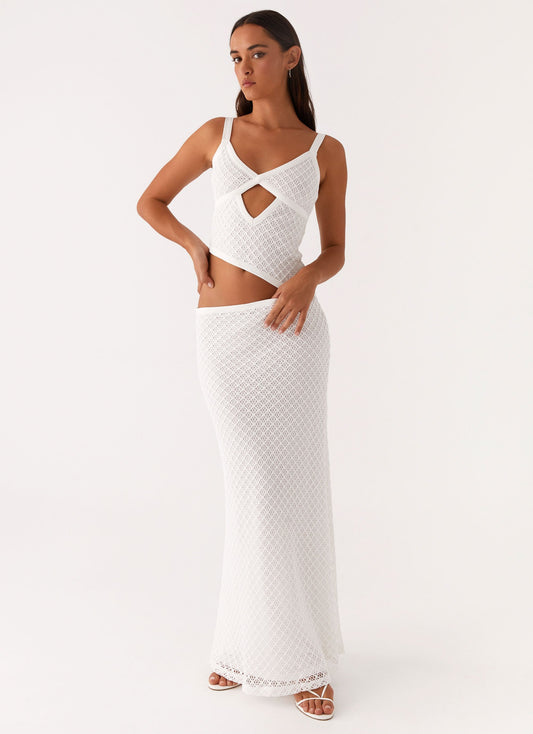 Clara  – Crochet Dress met delicate haakdetails