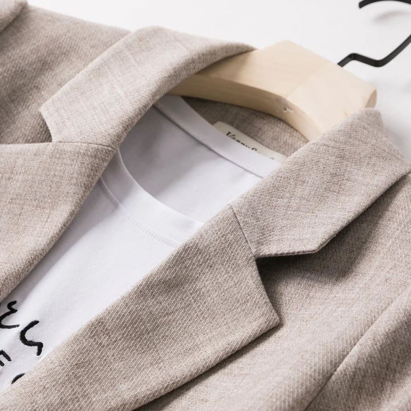 Juliette – Casual Blazer Met Lange Mouwen En Getailleerde Pasvorm