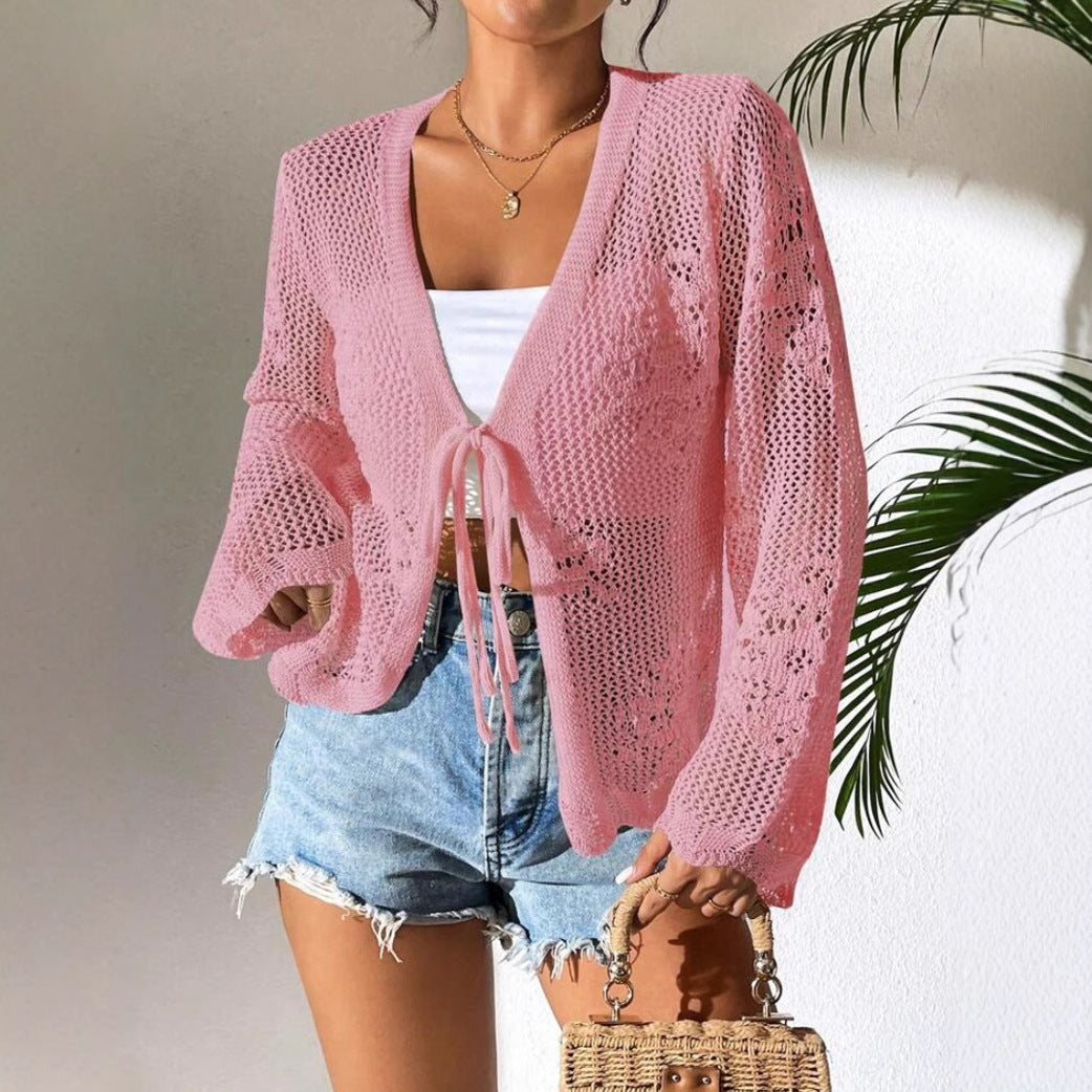Lise – luchtige cardigan-vest met losse fit