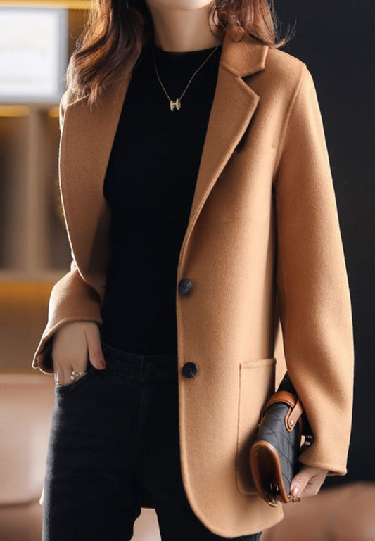Linde – dames blazer met knoopsluiting en zakken