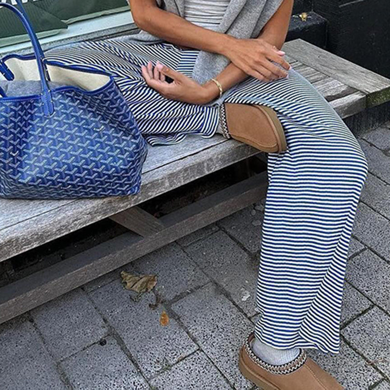 Nora - Striped Lounge Pants