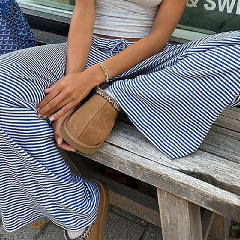 Nora - Striped Lounge Pants