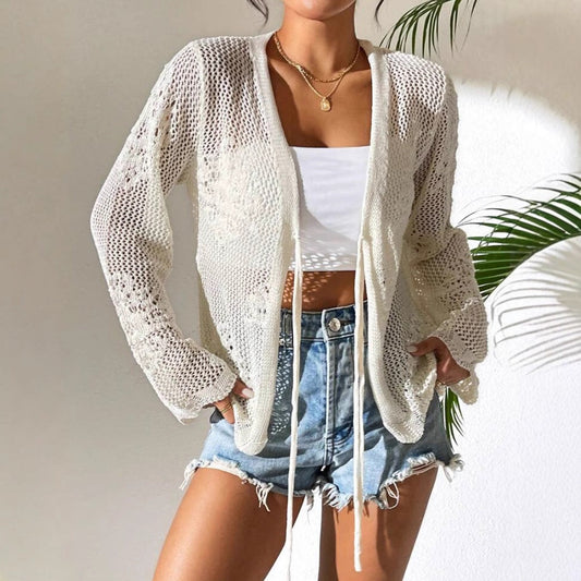Lise – luchtige cardigan-vest met losse fit