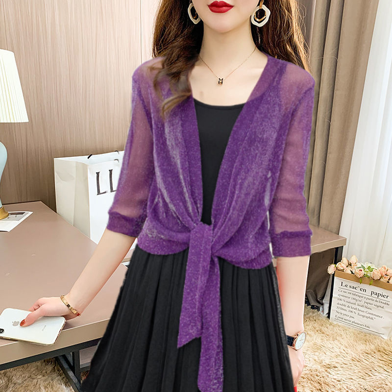 Sofia - Luchtige Cropped Cardigan Top