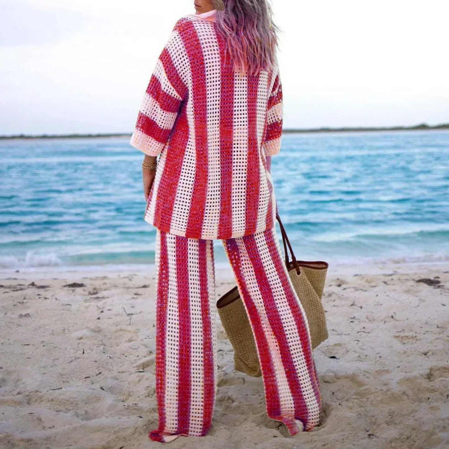 Romy – Zomerset met top en broek in ademend materiaal
