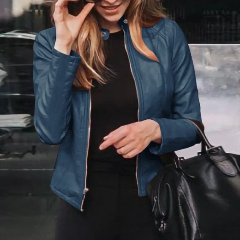 Celia – Kunstleren Damesjas Met Elegante Snijvoering