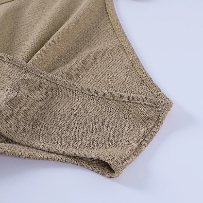 Ella – Halter maxi zomerjurk van ademende katoenmix