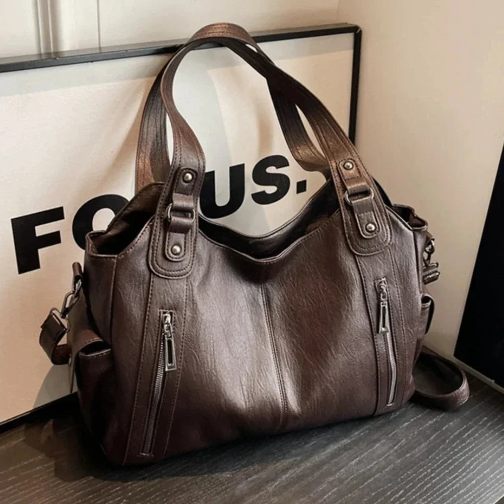 Saar – Schoudertas Met Ritssluiting