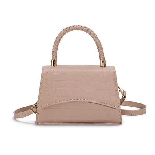 Fay – Crossbody Handle Tas Van Pu-leer Met Strakke Afwerking