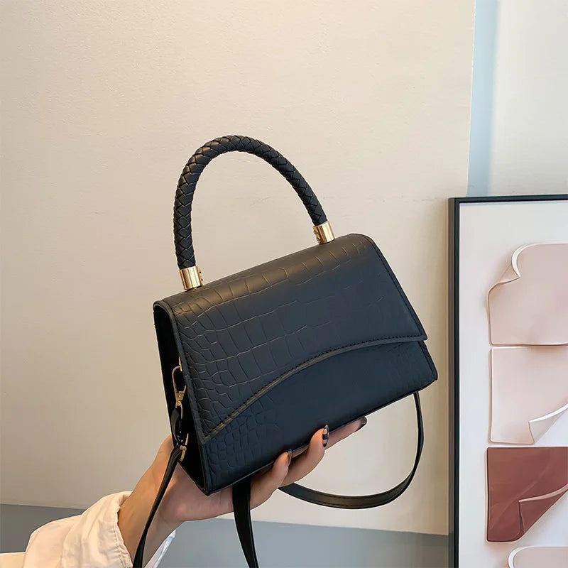 Fay – Crossbody Handle Tas Van Pu-leer Met Strakke Afwerking