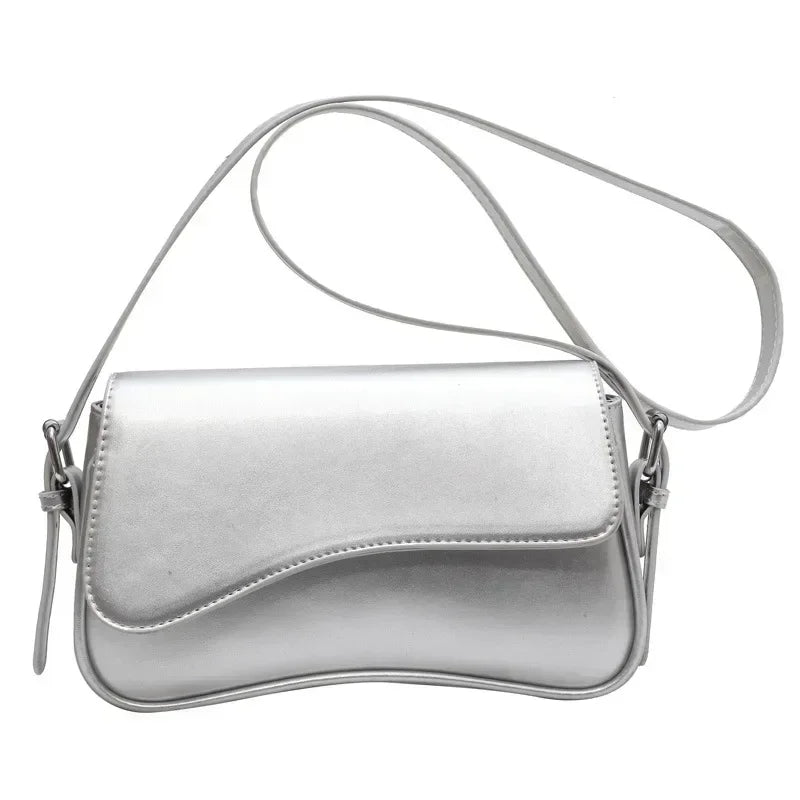 Isabelle – vintage crossbody tas van pu leer met klassieke details