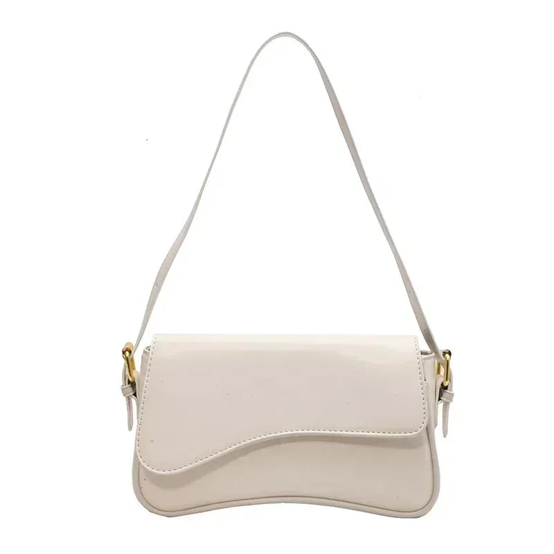 Isabelle – vintage crossbody tas van pu leer met klassieke details
