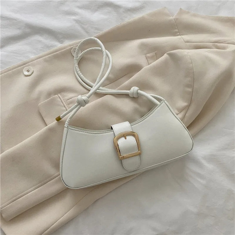 Lina – compacte schoudertas van pu leer met minimalistisch design