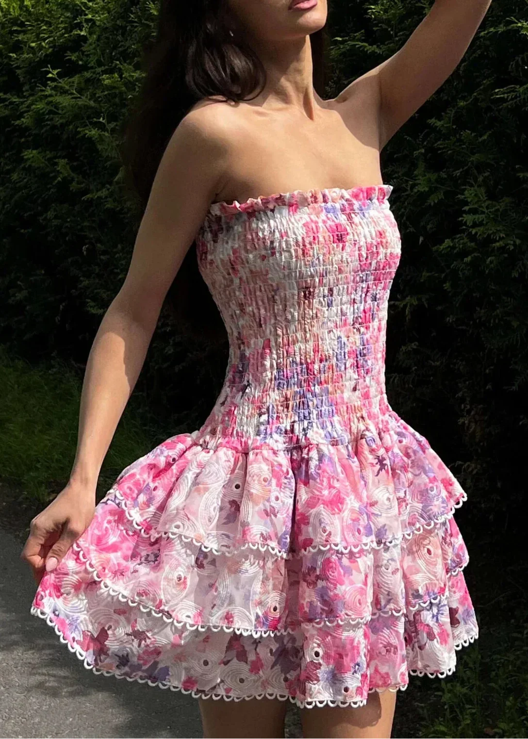 Mila – Luchtige bloemenprint zomer jurk