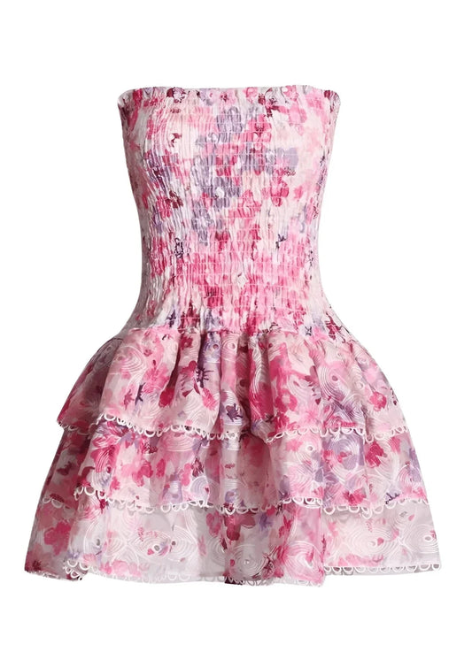 Mila – Luchtige bloemenprint zomer jurk