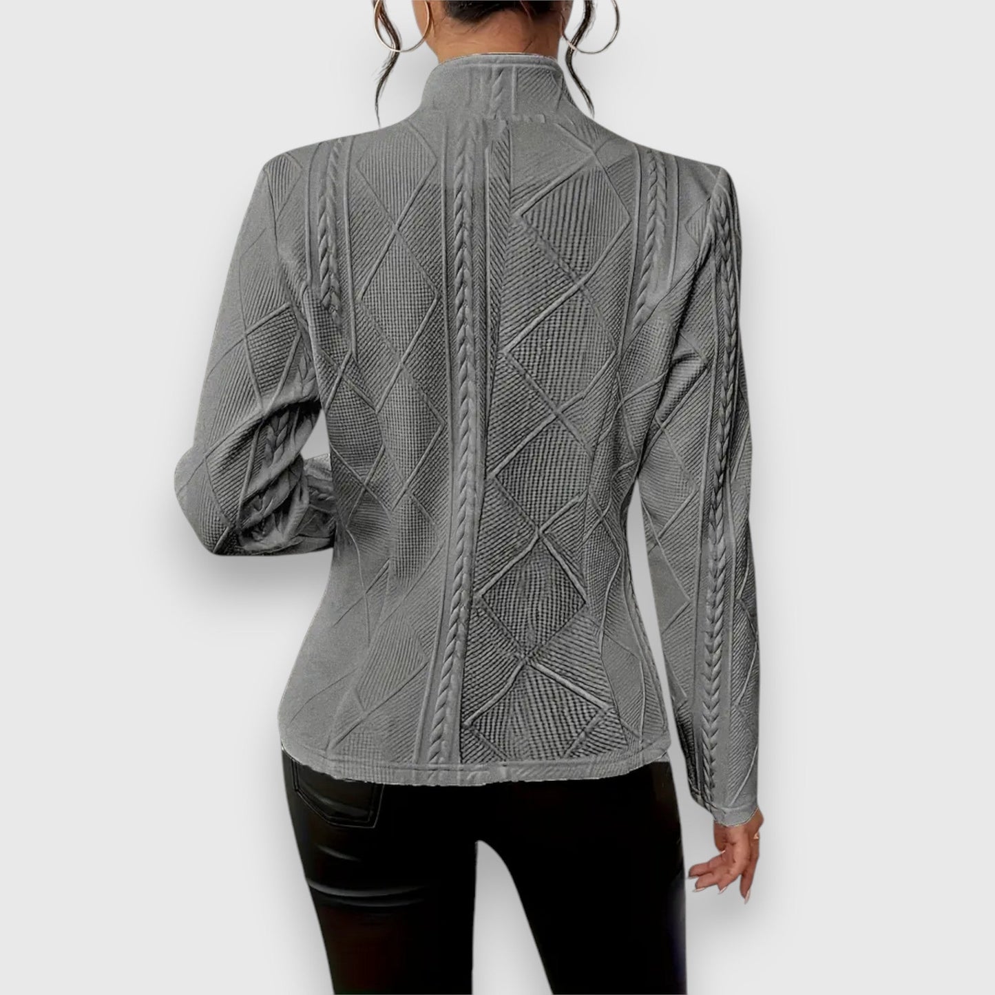 Claire – Getailleerde blazer met reverskraag