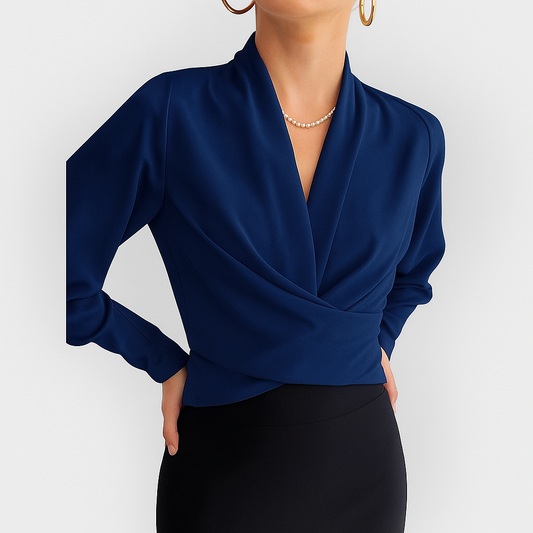 Juliet – blouse met puffmouwen