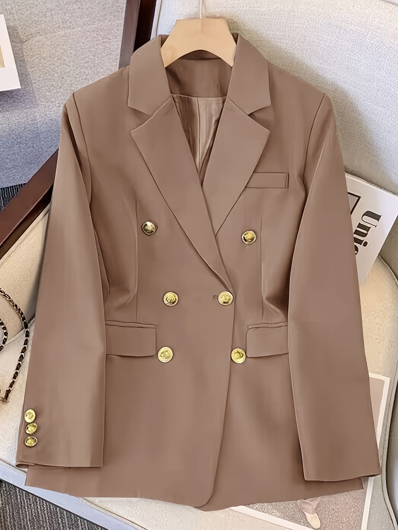 Colette – slim business blazer met heuplengte en elegante snit
