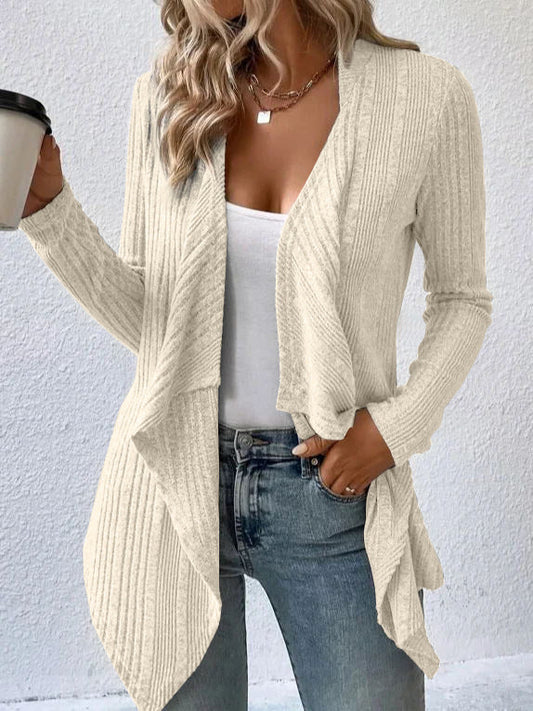 Lotte – losvallend gebreide cardigan vest