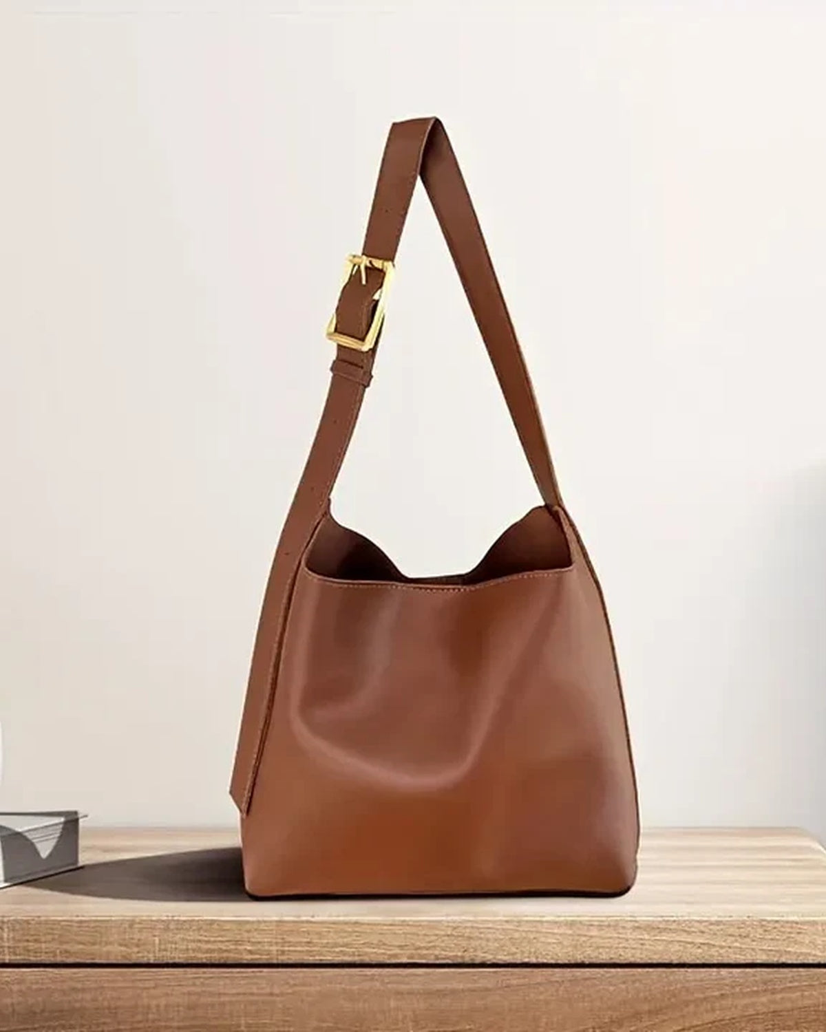 Nova – PU Leren Schouder Tas Met Verstelbare Band