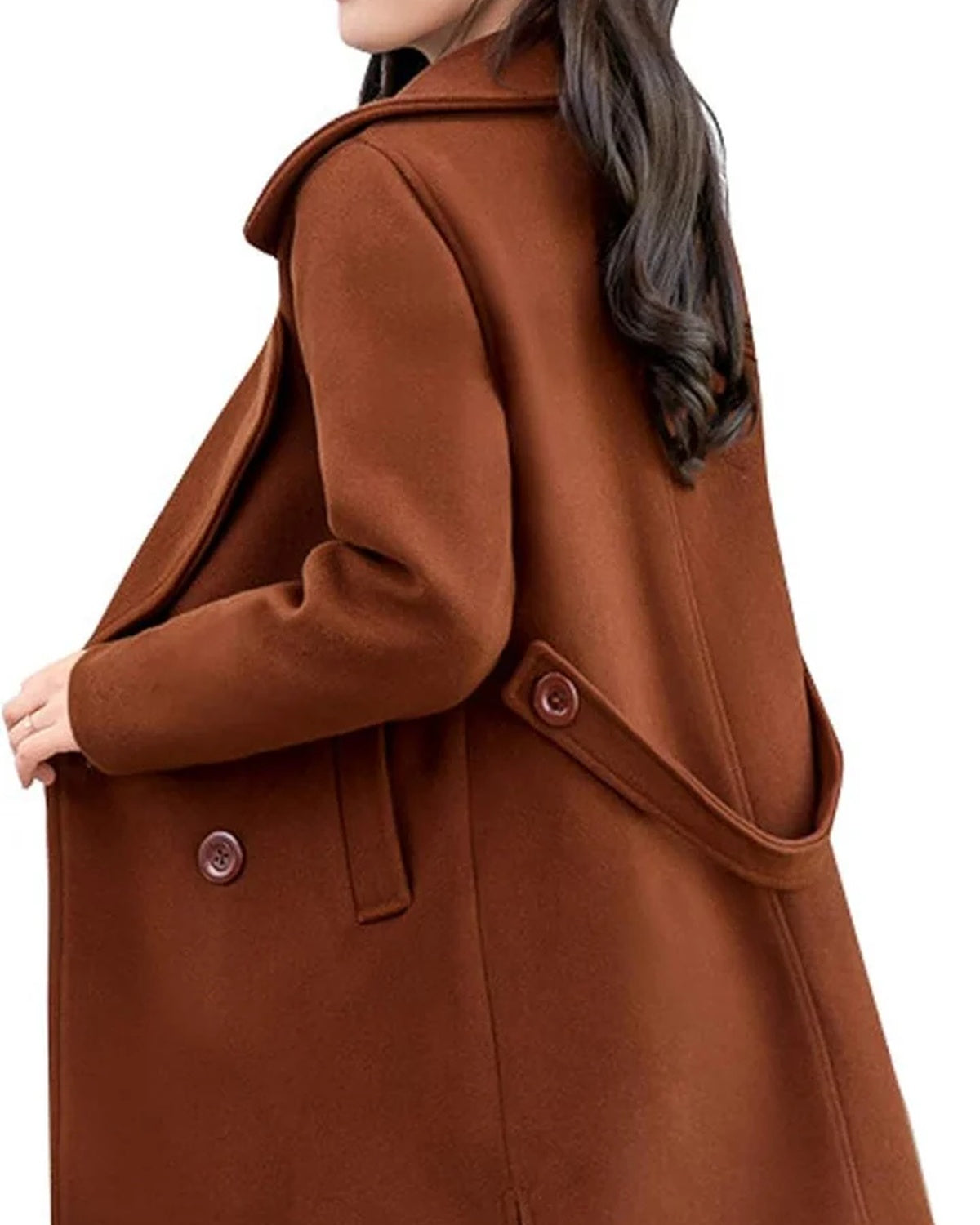 Noor - Waterafstotende Trenchcoat Met Ceintuur En Double-breasted Sluiting