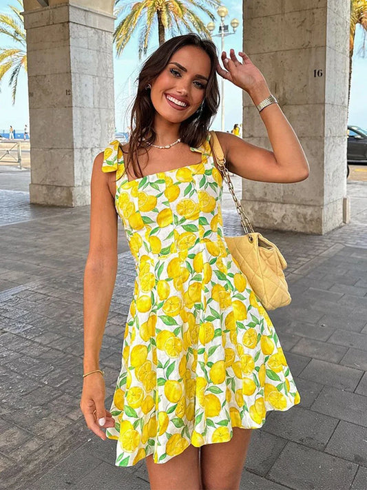 Sunny - Lemon Jurk