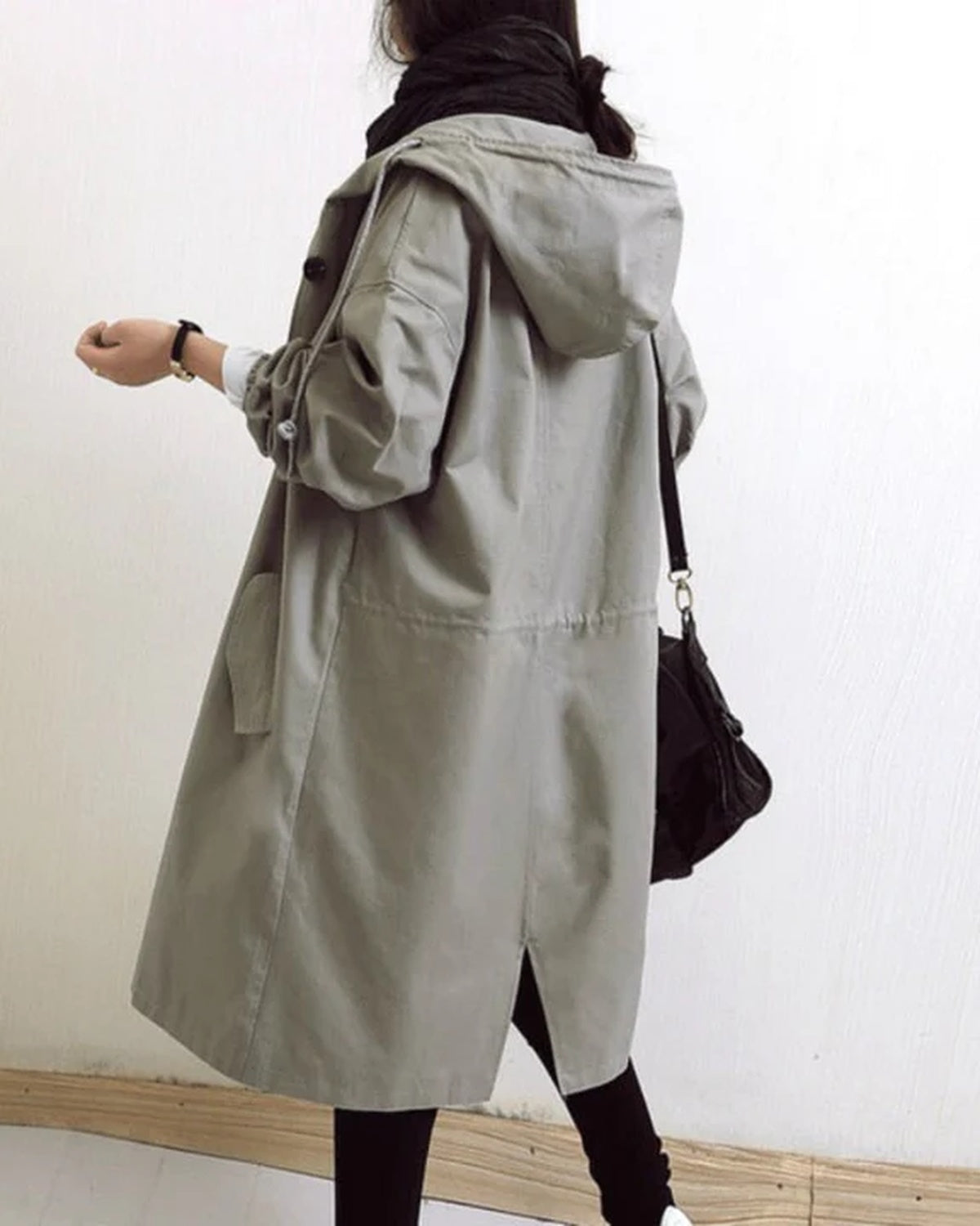 Noémie – Waterdichte Dames Regenjas Met Capuchon