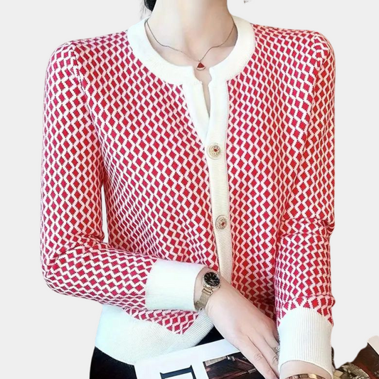 Beverly – getailleerd cardigan vest