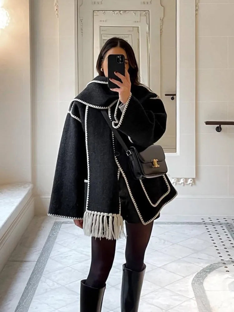 Sofia - Scarf coat