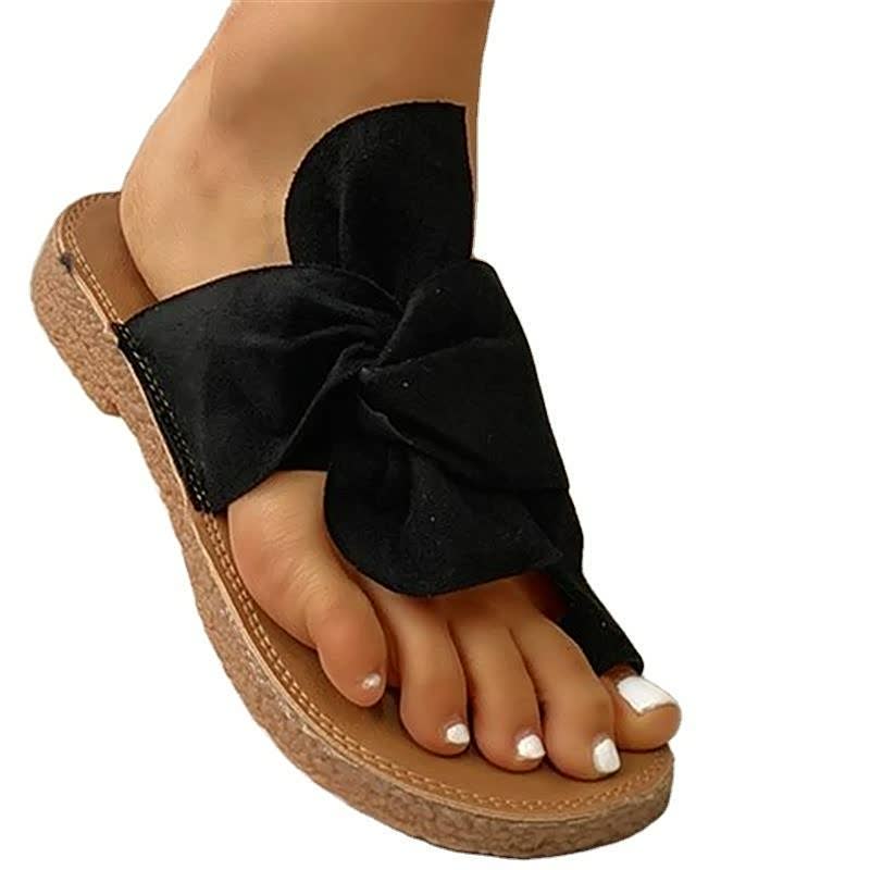 Romy –  slippers met gevlochten band en zacht voetbed