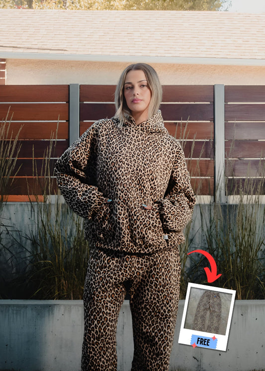 Valenia - Luipaard Hoodie
