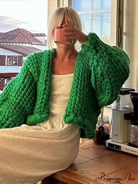 Bo – casual cardigan vest met twistbreisel en zachte knit