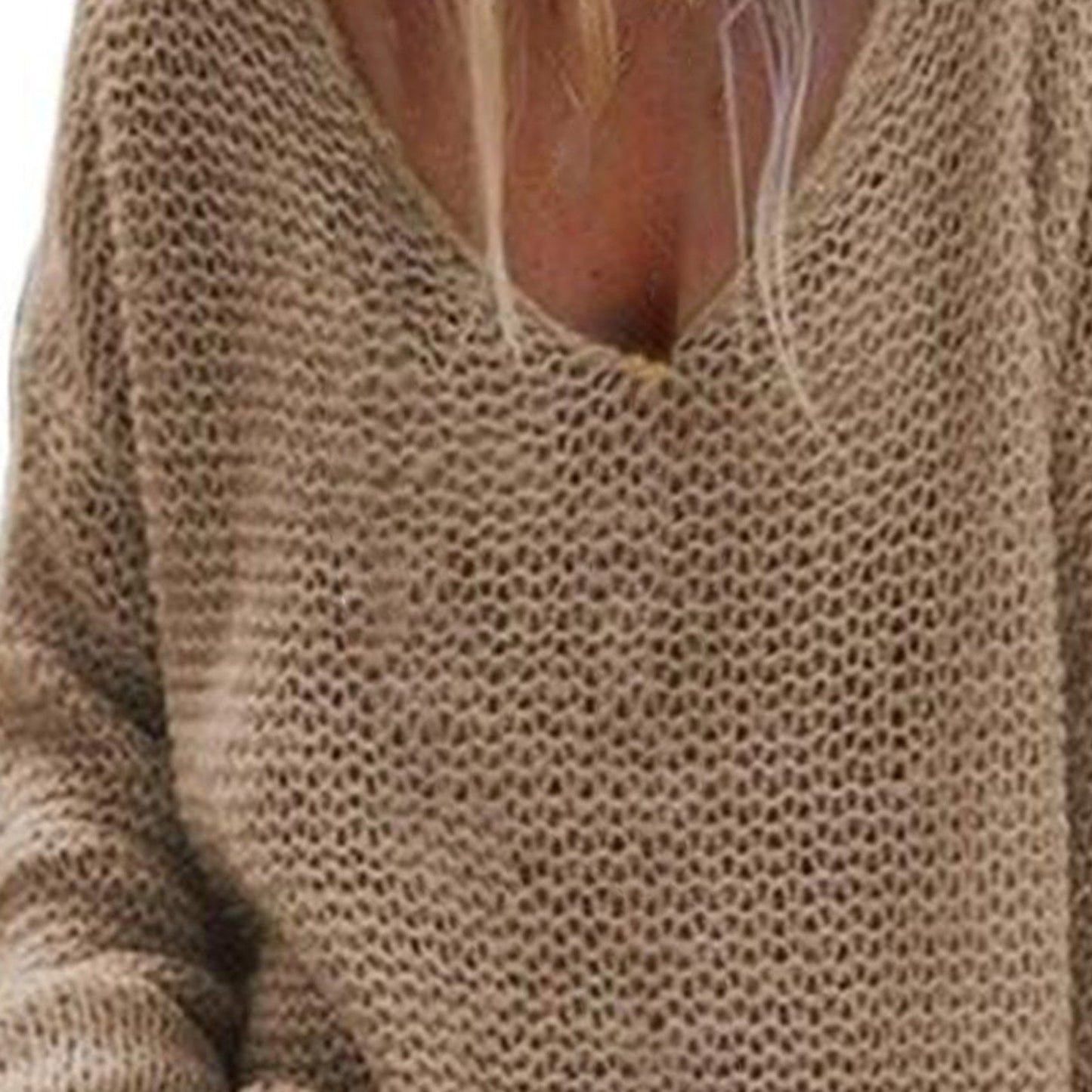 Elena – oversized dames gebreide trui met lange lengte