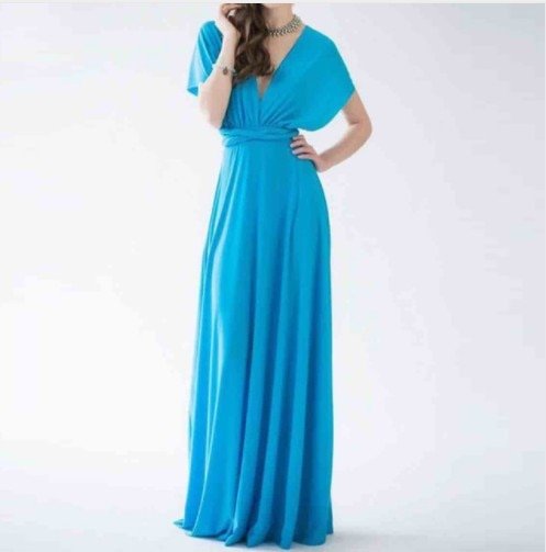 Isabella – Maxi Zomer jurk met spaghetti bandjes en open rug